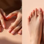 questa tonalità di rosa cipria, né gel né smalto, trasforma perfettamente mani e piedi con un look naturale e raffinato.