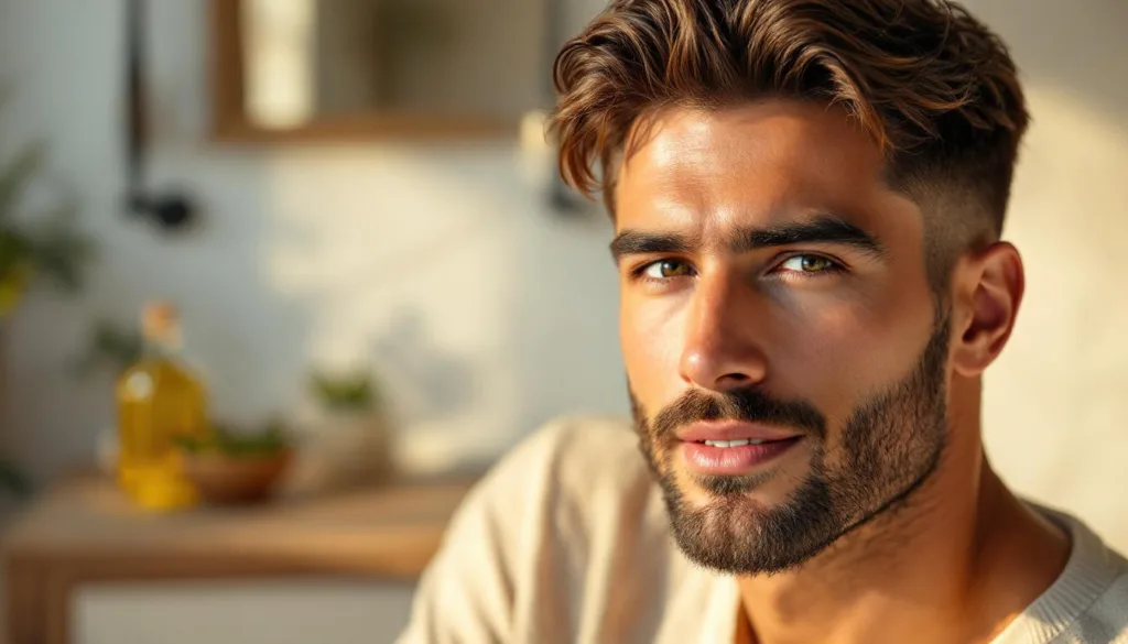 scopri questo trucco per capelli a mid taper che non utilizza olio né maschera, ma nutre e cura i tuoi capelli alla perfezione per uno stile impeccabile.