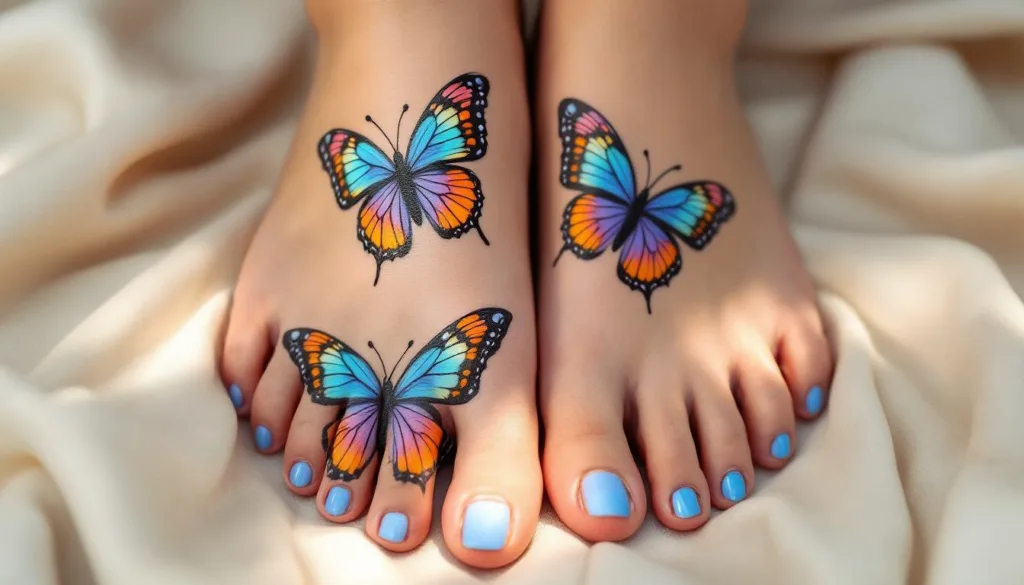 scopri il disegno di farfalla che sta spopolando su mani e piedi: non solo moda, ma un vero e proprio trend di bellezza e stile unico.