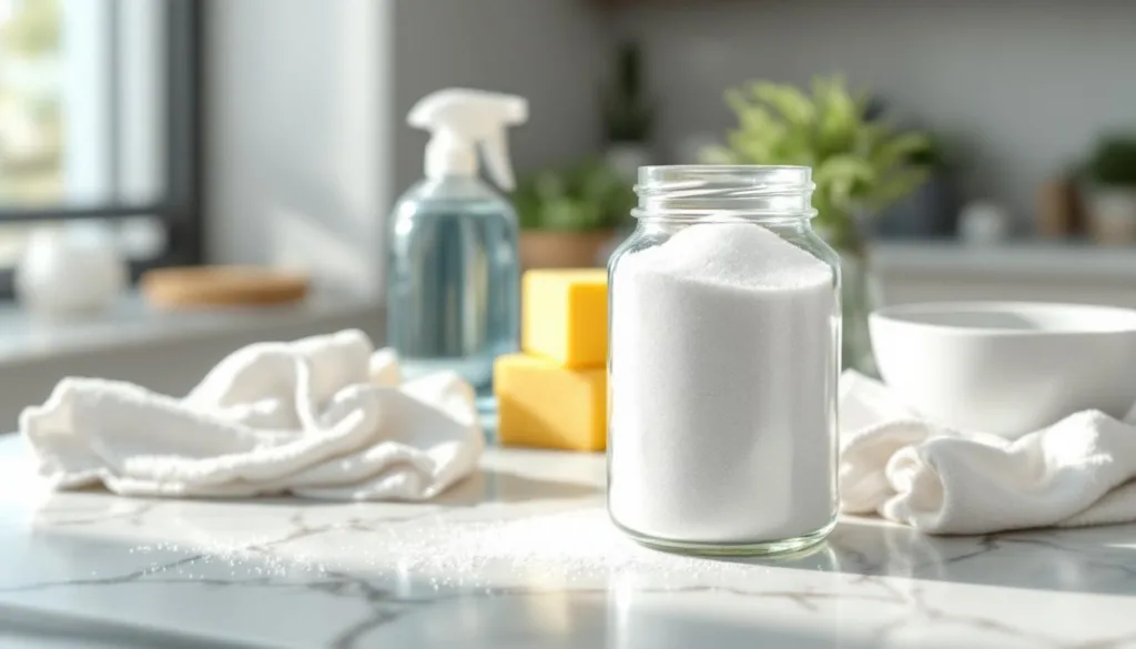 scopri perché i cristalli di soda sono essenziali per le pulizie domestiche, un alleato naturale ed efficace per la pulizia e l'igiene della casa.