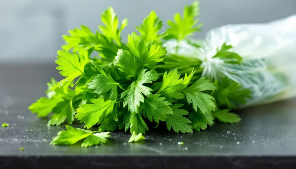 scopri perché il tuo prezzemolo appassisce rapidamente dopo l'acquisto e impara i migliori consigli per conservarlo fresco più a lungo.