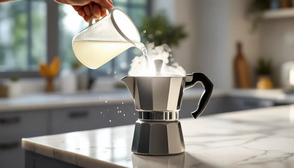 scopri la quantità ideale di aceto bianco necessaria per decalcificare efficacemente la tua caffettiera e mantenerla sempre perfetta.