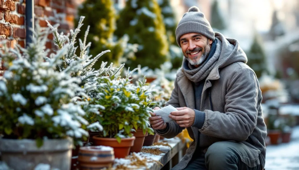 scopri il segreto di un giardiniere esperto per proteggere le tue piante dal freddo intenso dell'inverno e mantenerle sane e rigogliose.