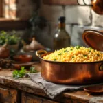 scopri il motivo per cui uno chef consiglia di non mescolare mai il riso pilaf per ottenere una consistenza perfetta e un sapore autentico.